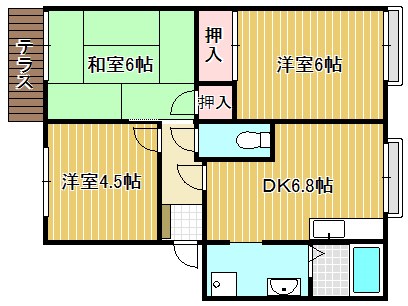 ウエストコサカ 間取り