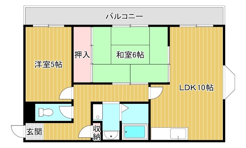 サンリバージュ 間取り