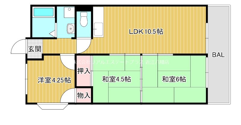 彦根ガーデンハイツ 間取り