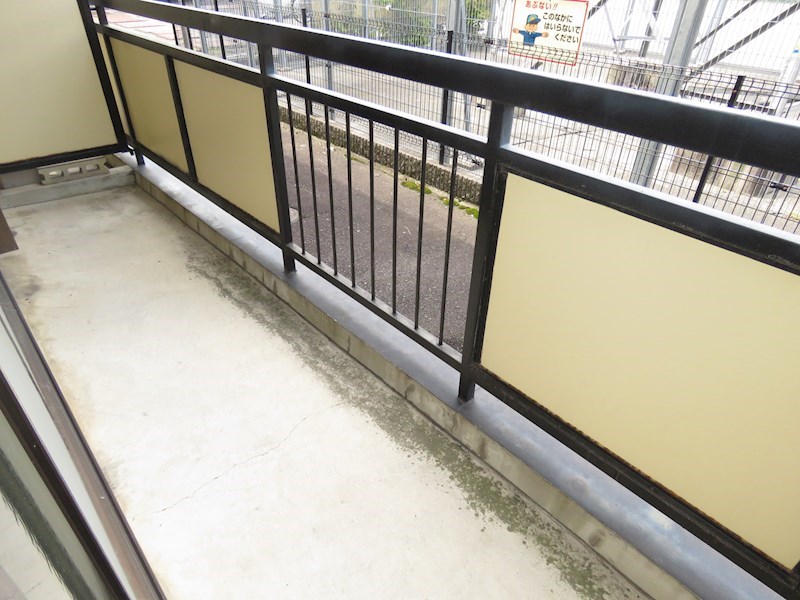 第二深尾マンション ベランダ