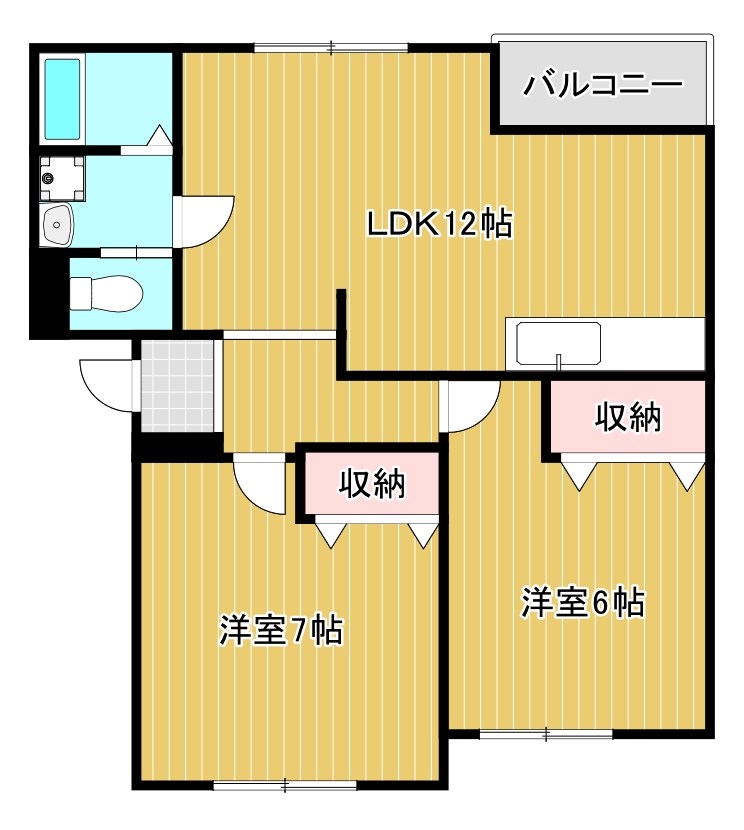 クリスタール&rsquo;華 間取り