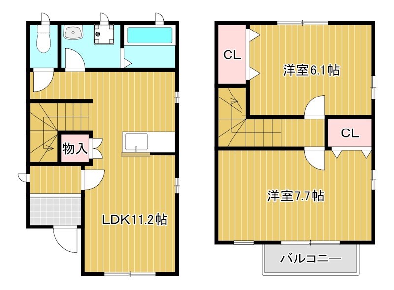 江ノ島　Ｍ邸貸家 間取り