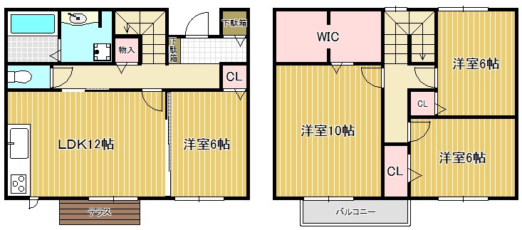 エステートⅠ 間取り