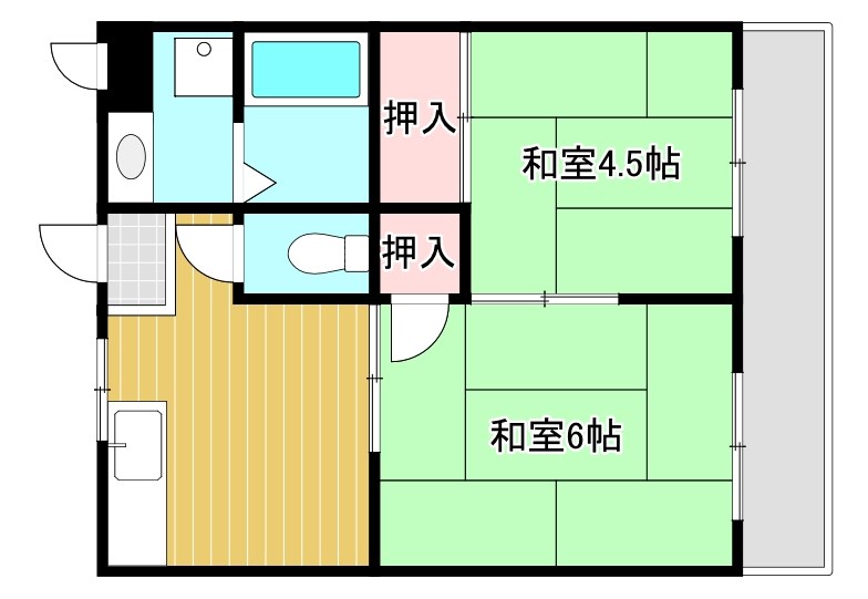 ユタカハイツ 間取り