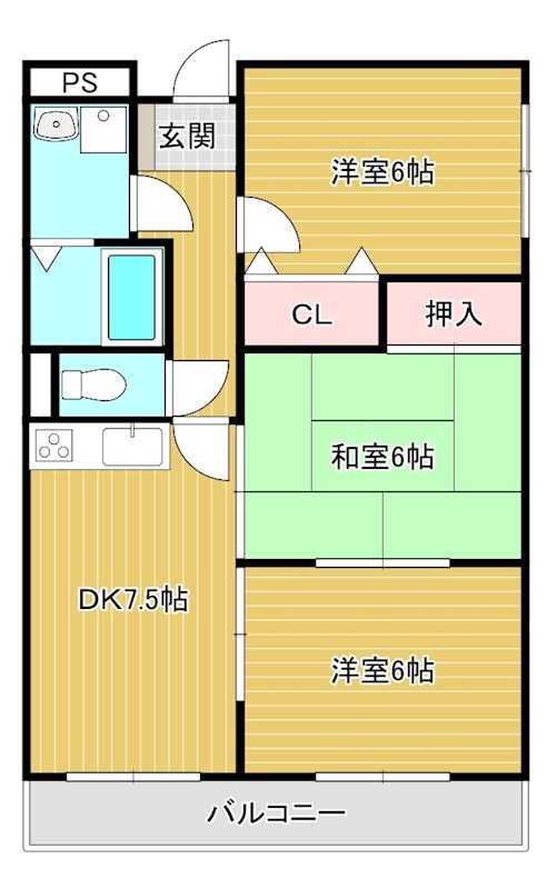 東洋マンション 間取り