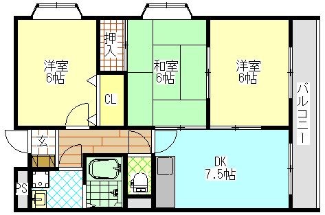 東洋マンション 間取り