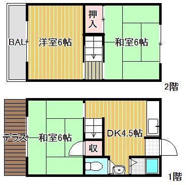 新小山荘 間取り