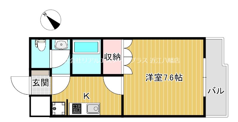 メゾン・ラヴィアンローズ 間取り図