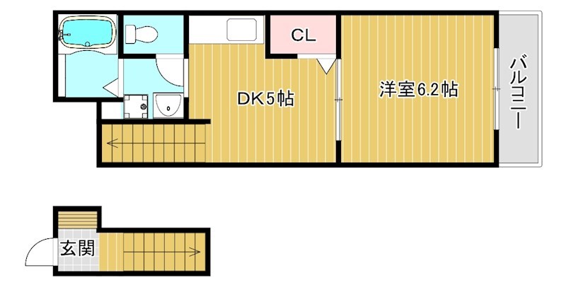エスポワール参番館 間取り