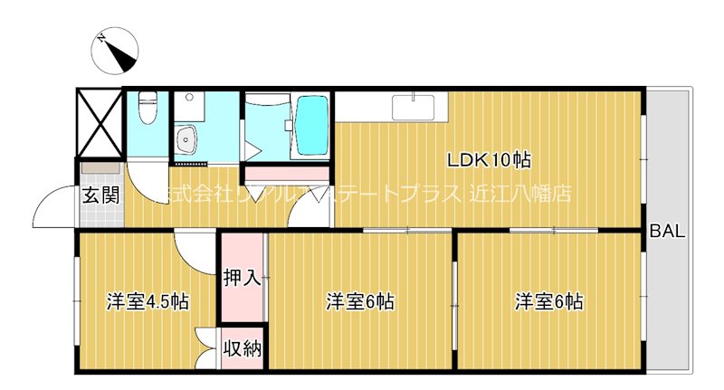 Apiant’華 間取り