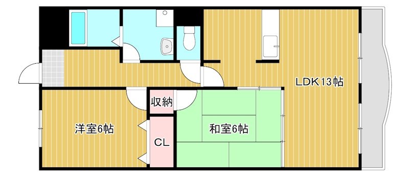 パールグレイス　近江八幡市 間取り