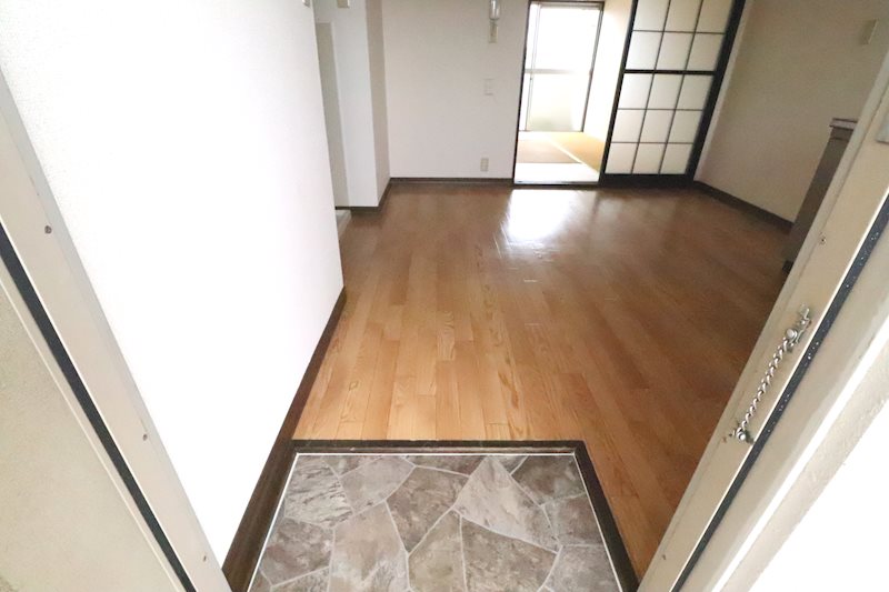 大橋アパート 玄関
