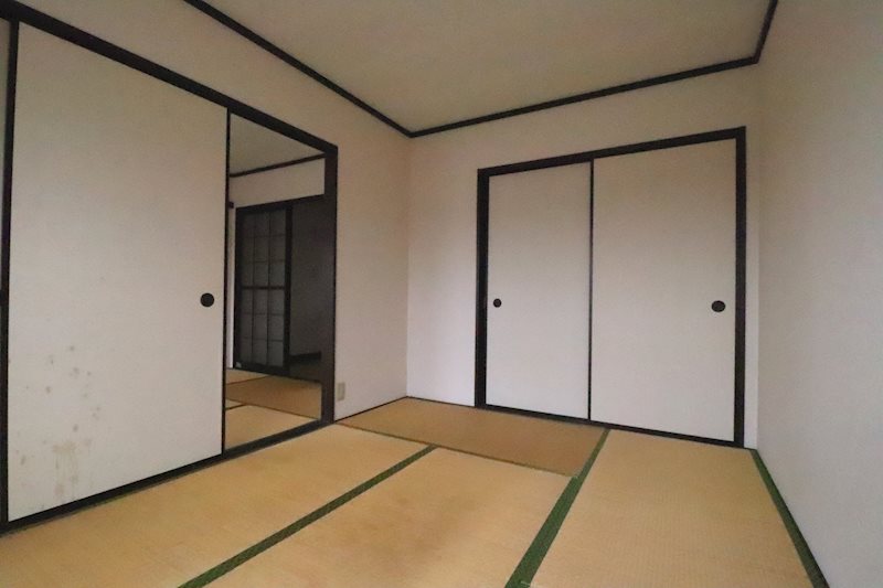 大橋アパート ベッドルーム