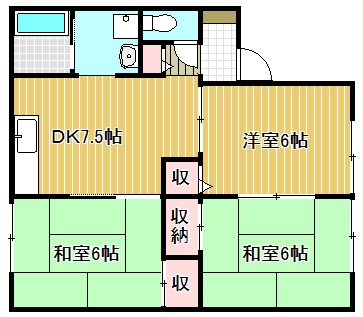 セジュール清風 間取り