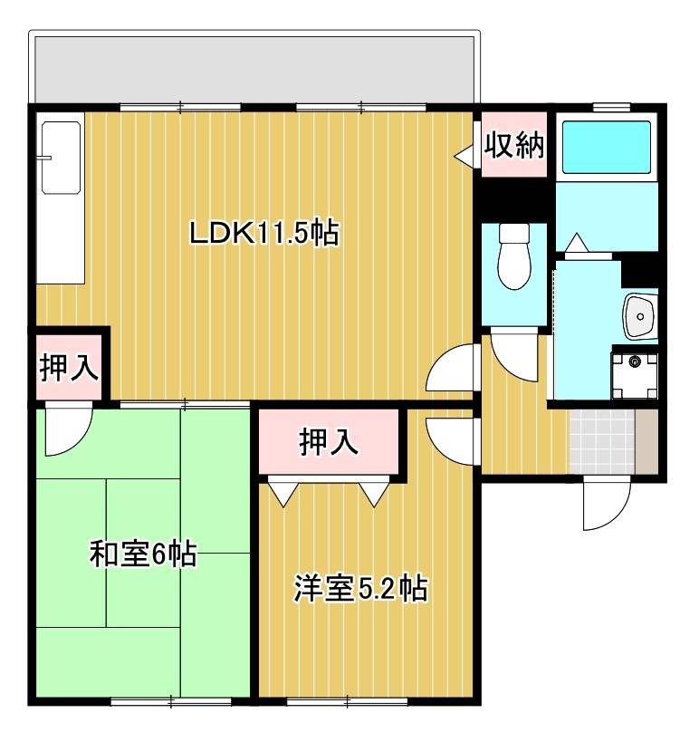 メゾン大窪 間取り