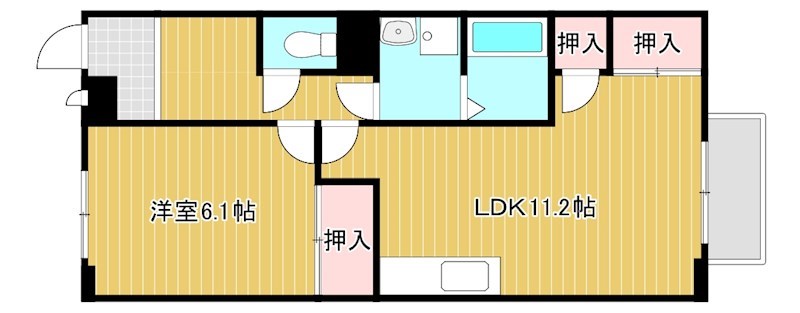 シェロウェンTA1 間取り