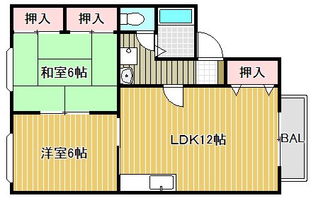 サンハイム  間取り