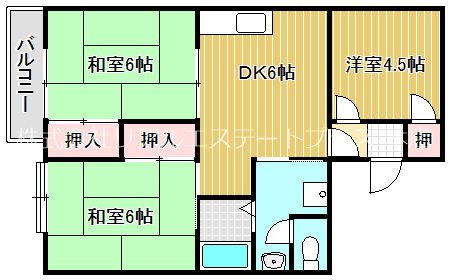 アビタ吉身Ａ 間取り