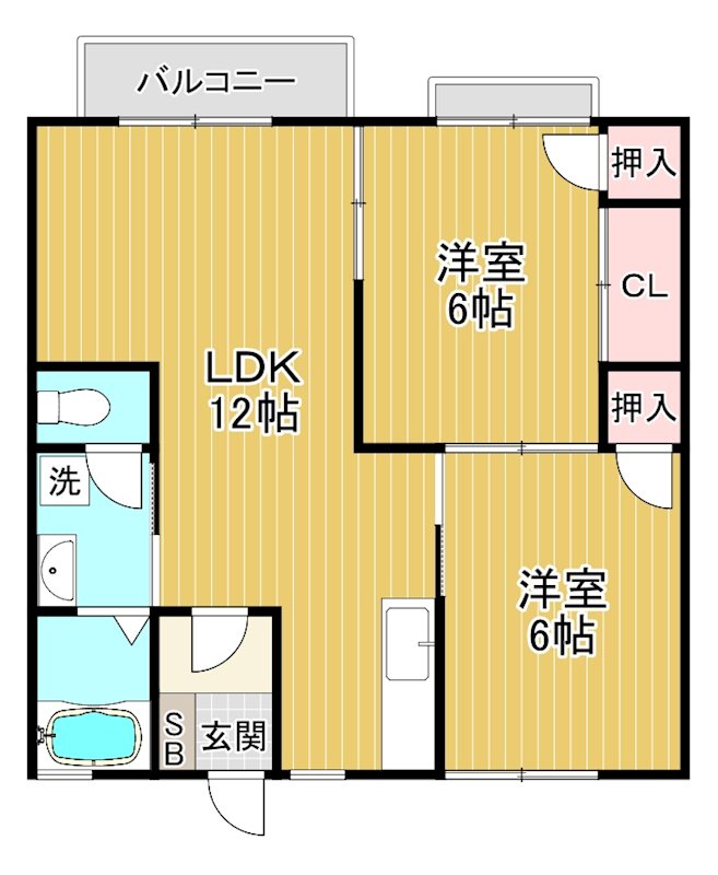 アビタ吉身Ａ 間取り