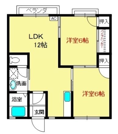 アビタ吉身Ａ 間取り