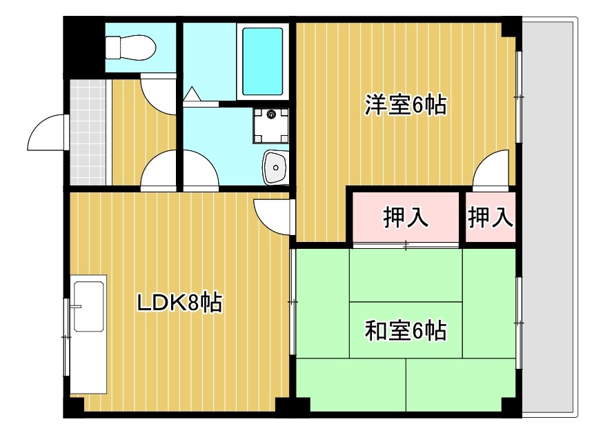 ヴィラサンシャワー 間取り