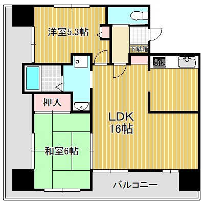 ペルル守山 間取り