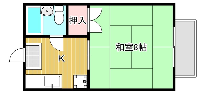 シャルム八幡 間取り図