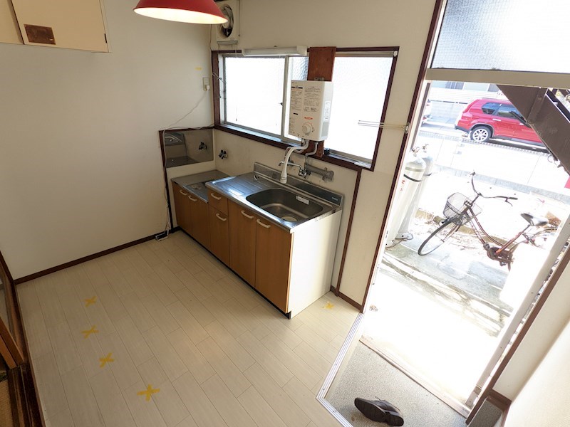 鷹飼アパート リビング