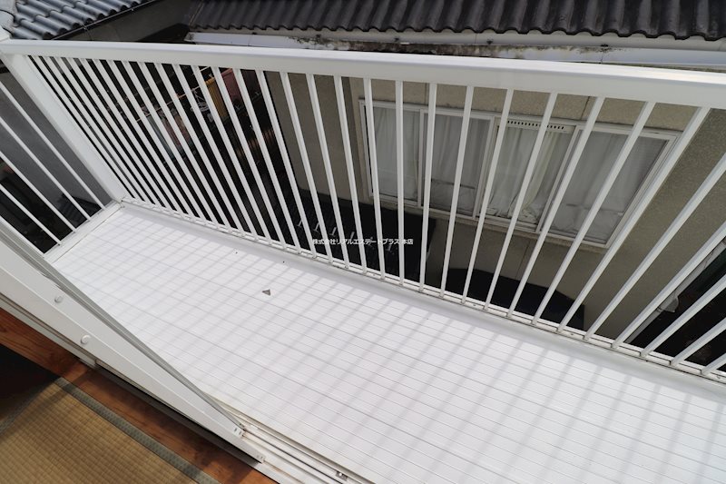 坂の上テラス ベランダ