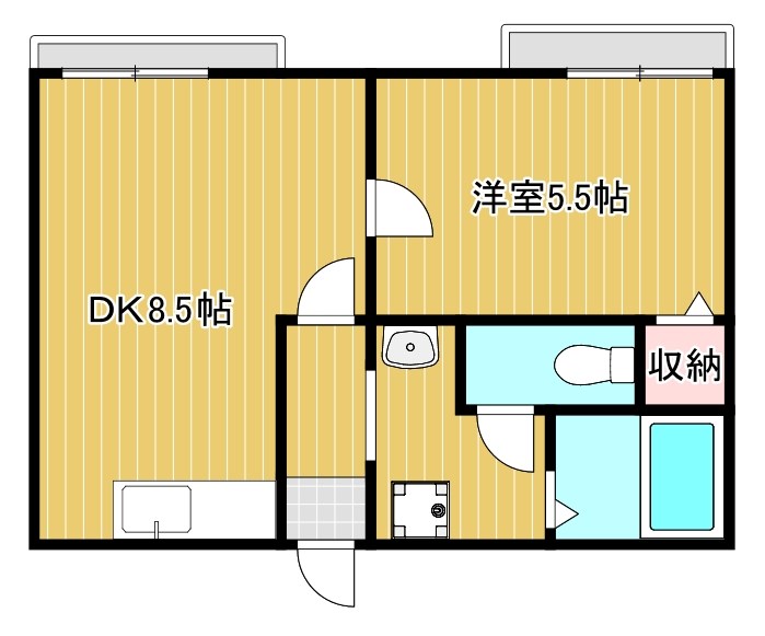 コーポ愛荘 間取り
