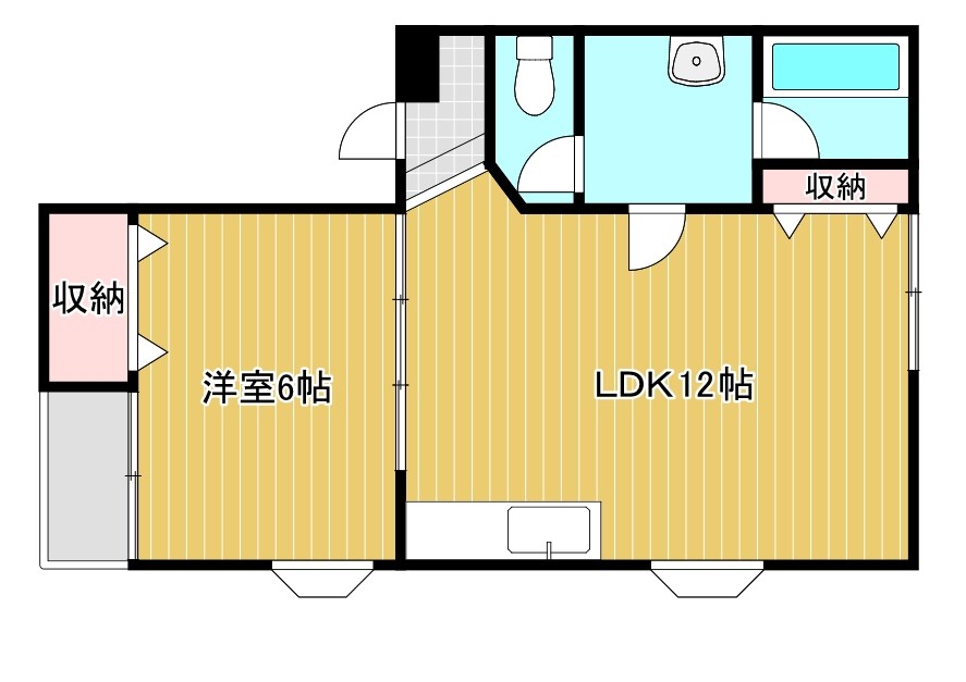 ミヤハイツ中小森 間取り