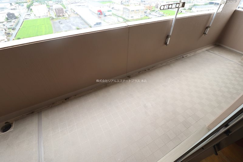 リソシエ栗東グランディス ベランダ