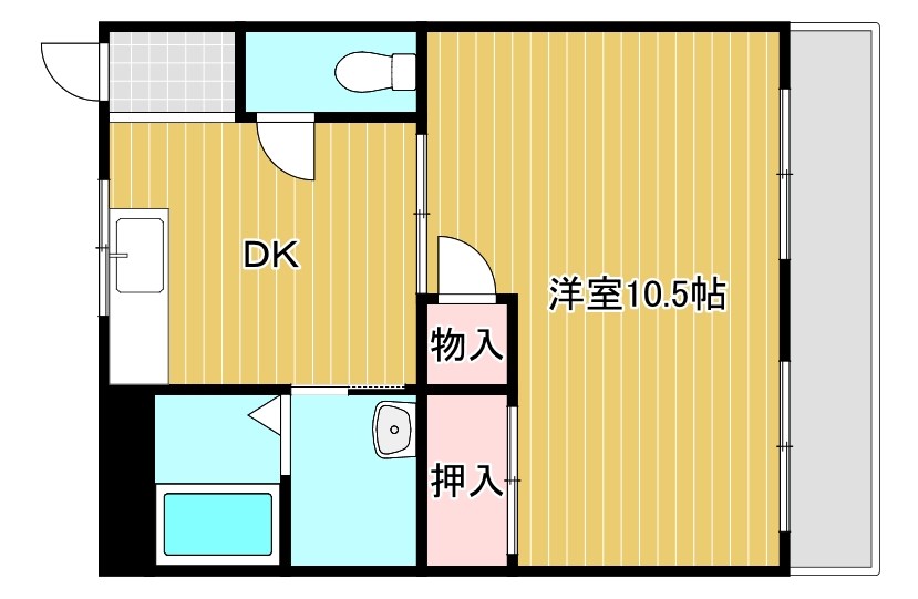 ヌーベルハウス3.4 間取り図