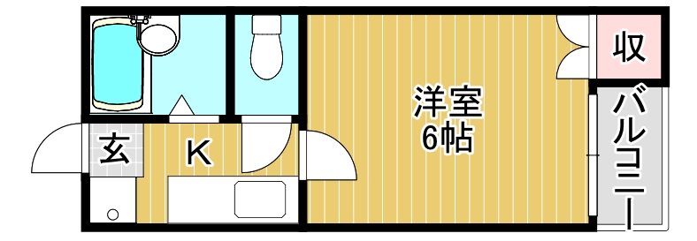 ドリームハイツ1号館 間取り