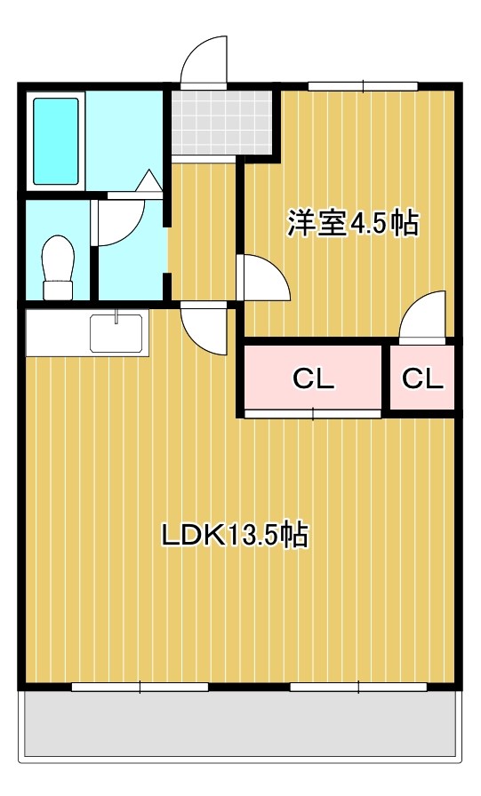 フロンティアハウス・E 間取り