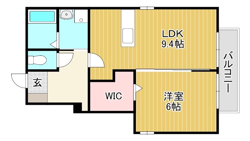 ファミーユ旭ヶ丘Ⅰ 間取り
