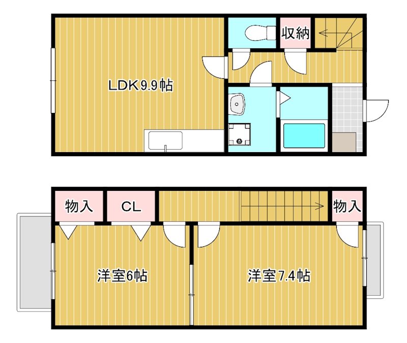 BelleShine（ベルシャイン） 間取り