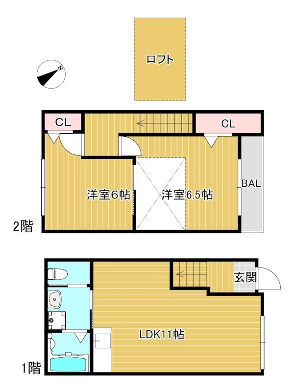エレガントキャッスル 間取り