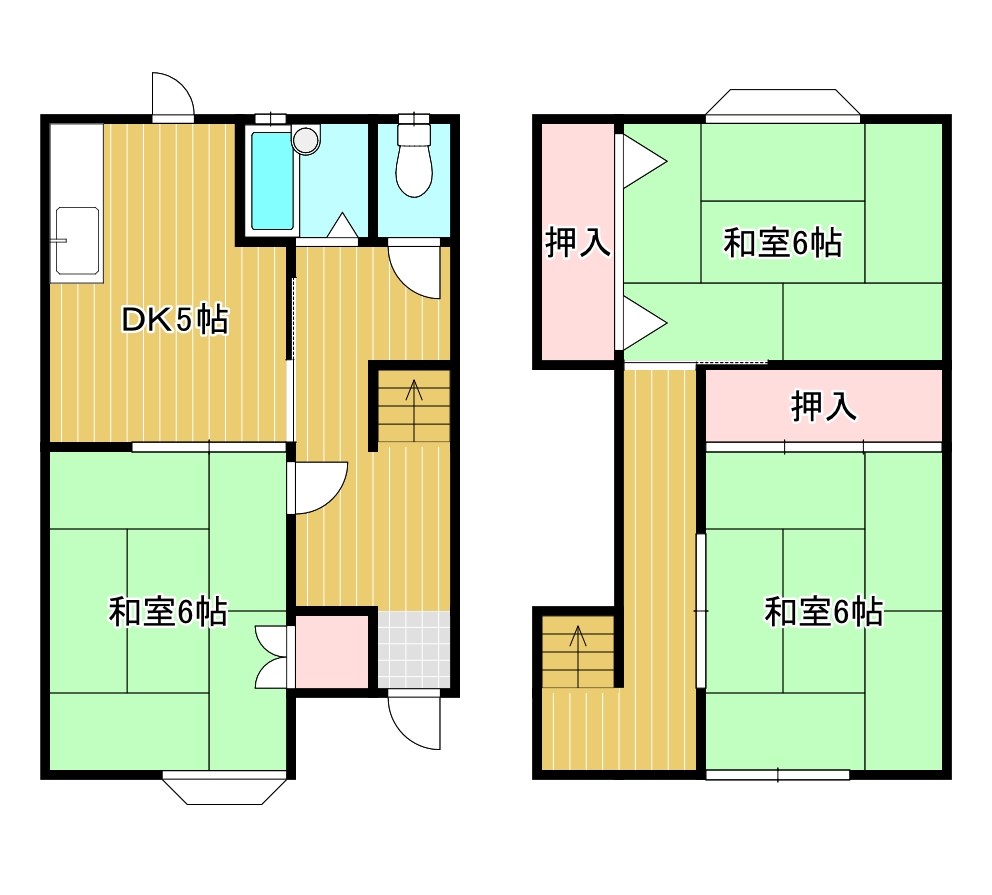 メゾン・ド・東浜 間取り