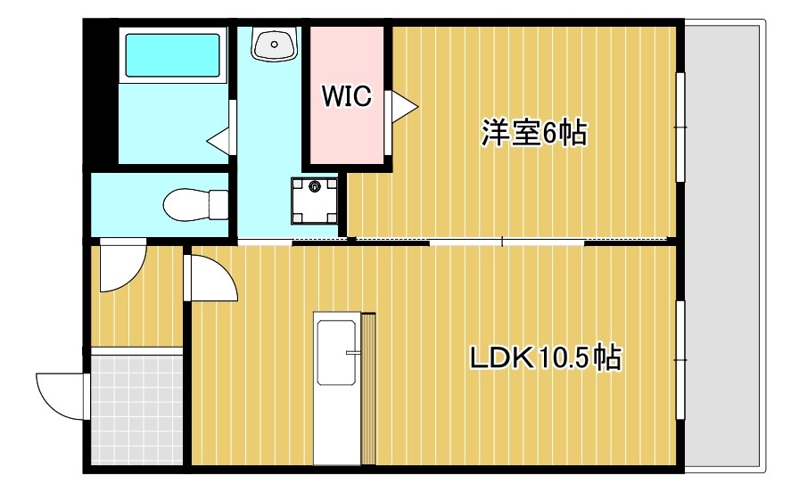 クレシタ近江 間取り