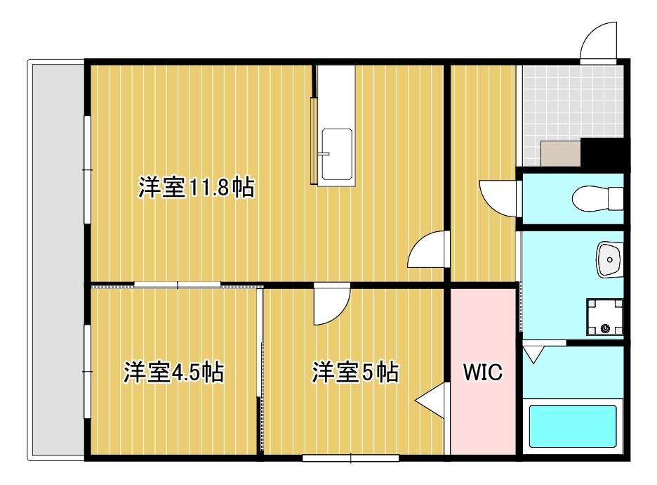 クレシタ近江 間取り