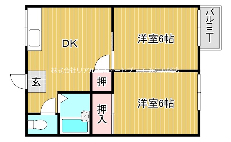 ハイツプチブル 間取り