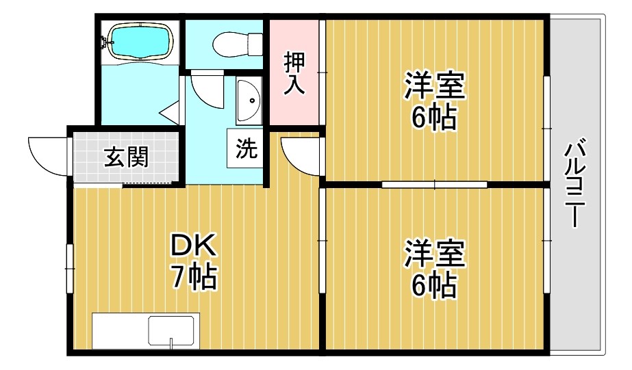 グランドール野洲  間取り