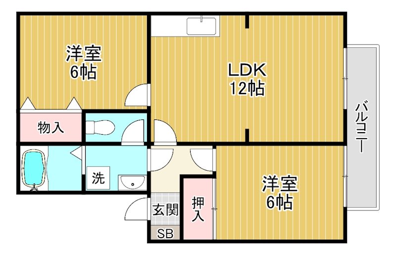 コートパル守山 間取り