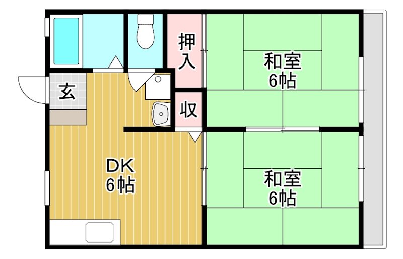 中川ハイツ 間取り