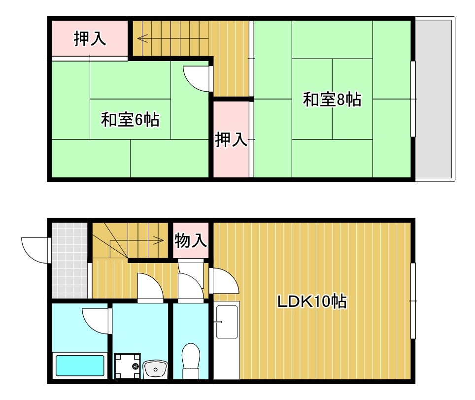 奥田ハイツ 間取り