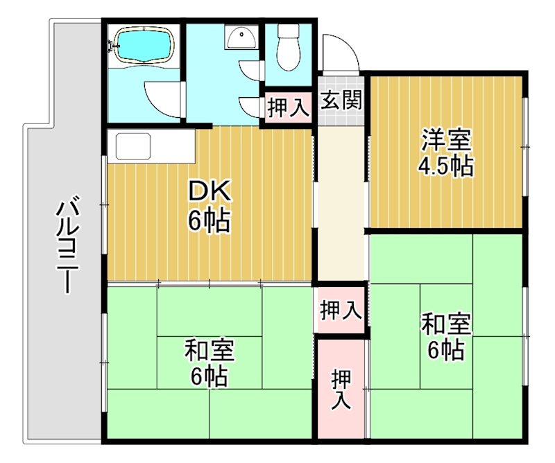 サンコーポ上畑 間取り