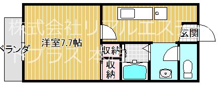 Chambre 間取り