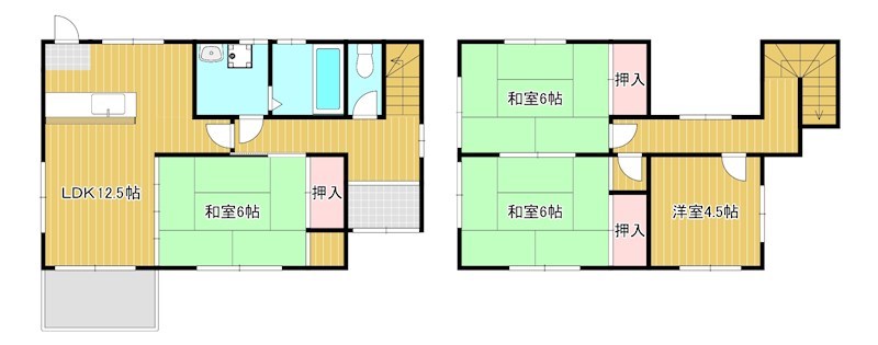 近江台貸家 間取り
