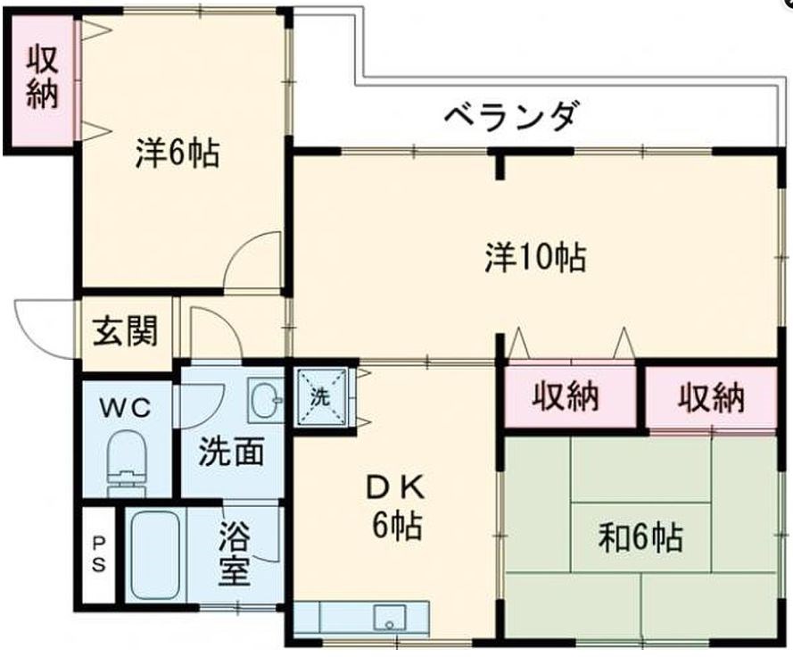 小泉ファインハイツ 204号室 間取り